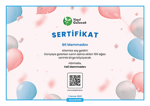 Yeni dünyaya gələn körpə (oğlan)