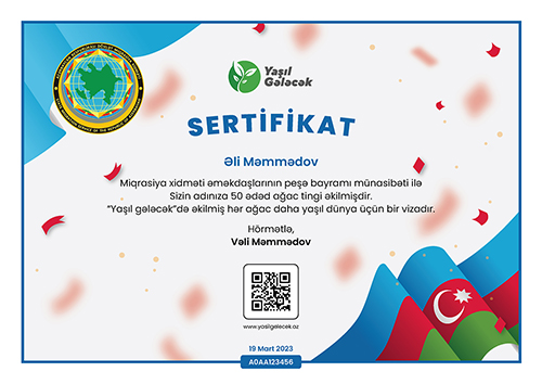 19 mart - Miqrasiya əməkdaşlarının peşə bayramı günü