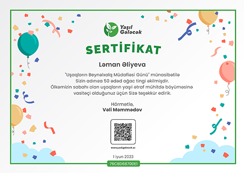1 iyun - Uşaqların Beynəlxalq Müdafiəsi Günü
