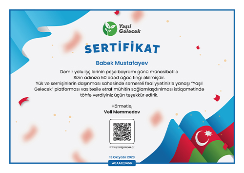 13 oktyabr - Dəmiryolu işçilərinin peşə bayramı günü