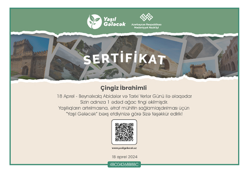 18 Aprel - Beynəlxalq Abidələr və Tarixi Yerlər günü