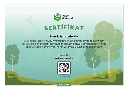 21 mart - Beynəlxalq Meşələr Günü