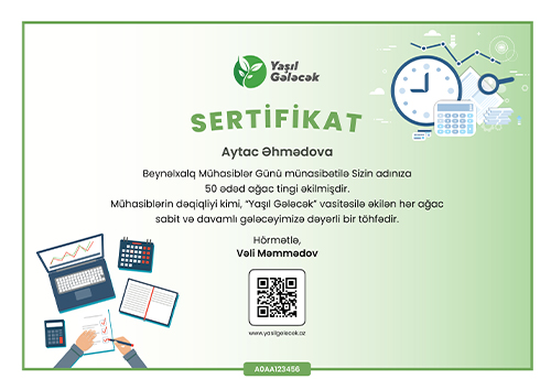 10 noyabr - Beynəlxalq Mühasiblər Günü